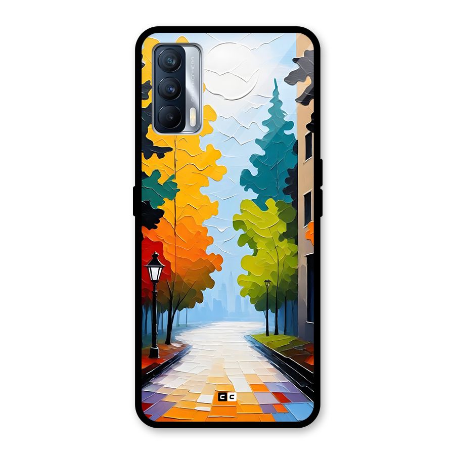 Paper Street Glass Back Case for Realme X7