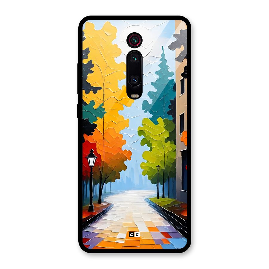 Paper Street Glass Back Case for Redmi K20