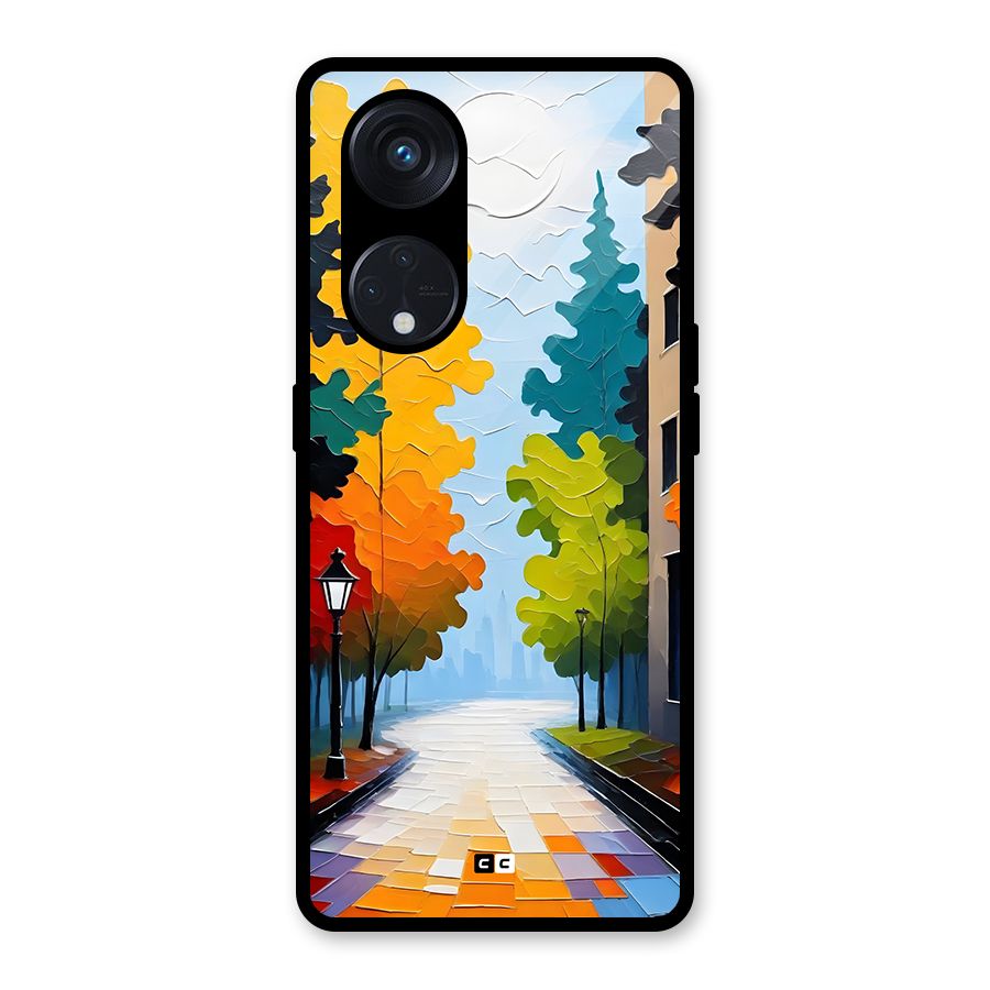 Paper Street Glass Back Case for Reno8 T 5G