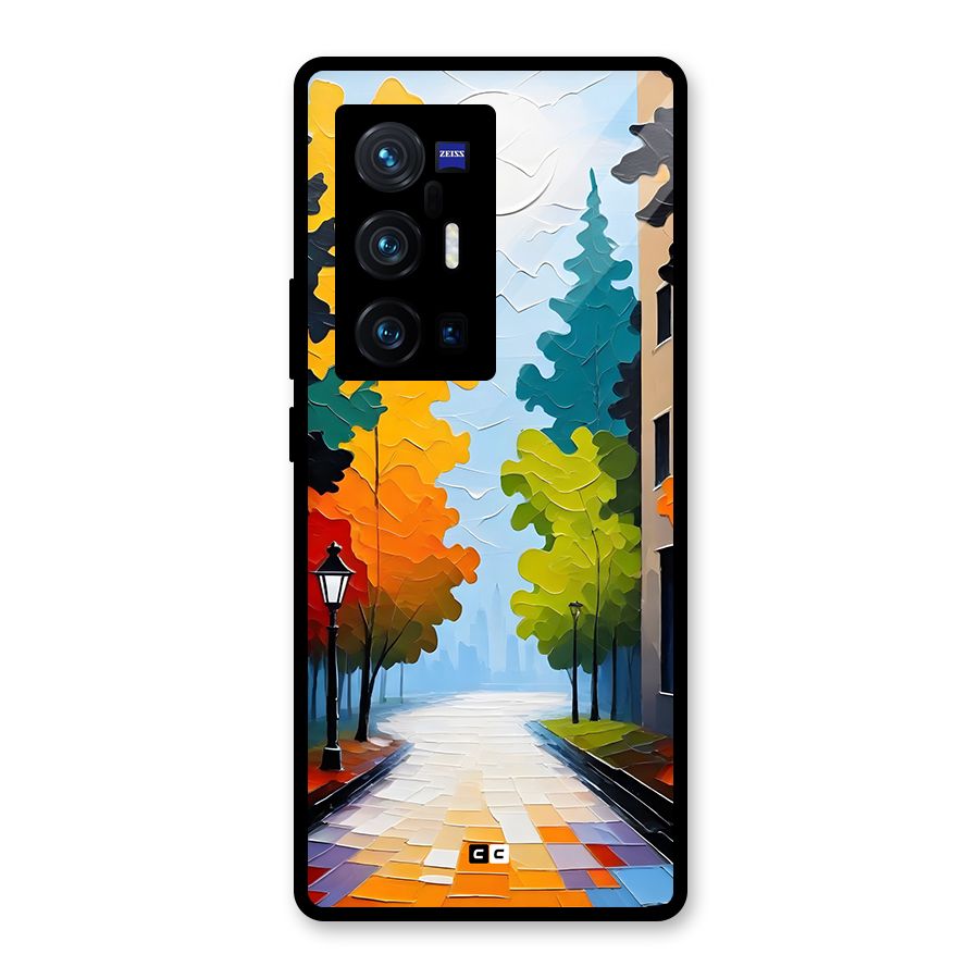 Paper Street Glass Back Case for Vivo X70 Pro Plus