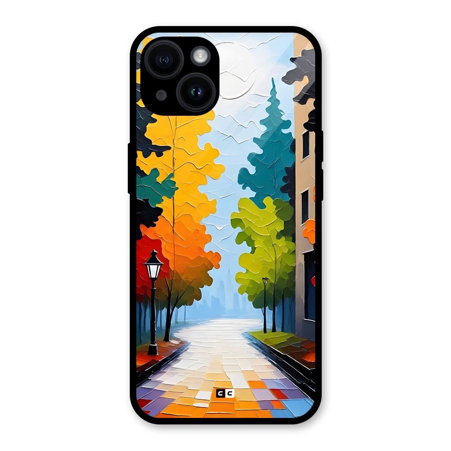 Paper Street Glass Back Case for iPhone 14