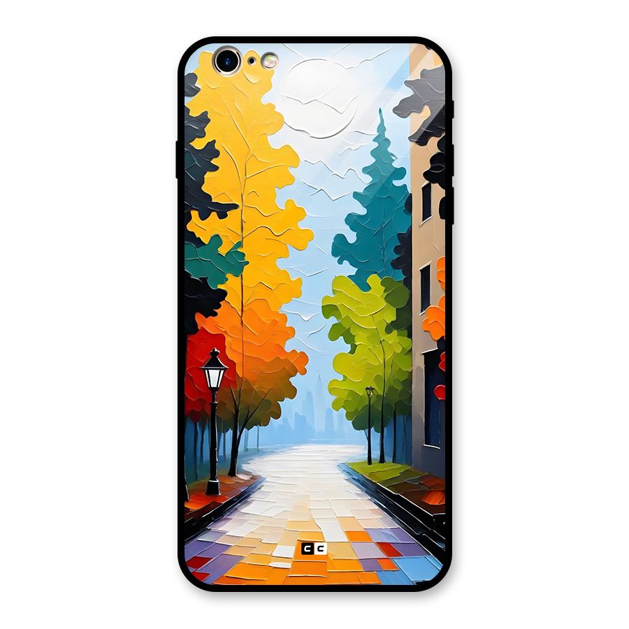 Paper Street Glass Back Case for iPhone 6 Plus 6S Plus