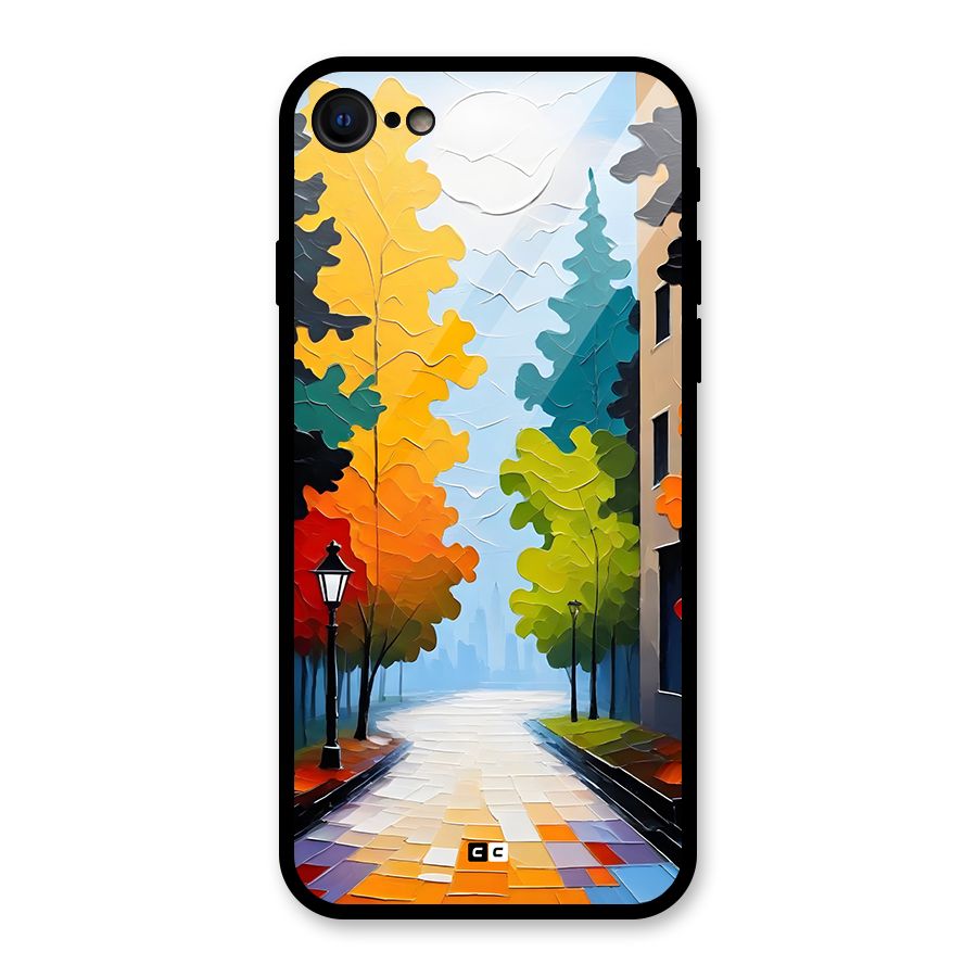 Paper Street Glass Back Case for iPhone 7