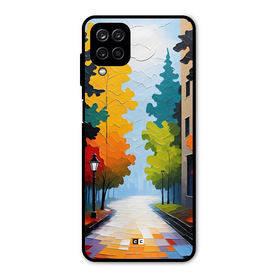 Paper Street Metal Back Case for Galaxy A12
