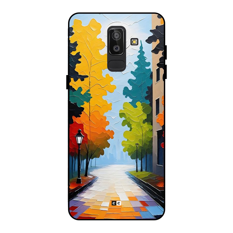 Paper Street Metal Back Case for Galaxy J8
