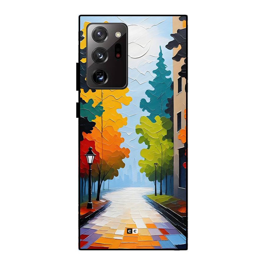 Paper Street Metal Back Case for Galaxy Note 20 Ultra 5G