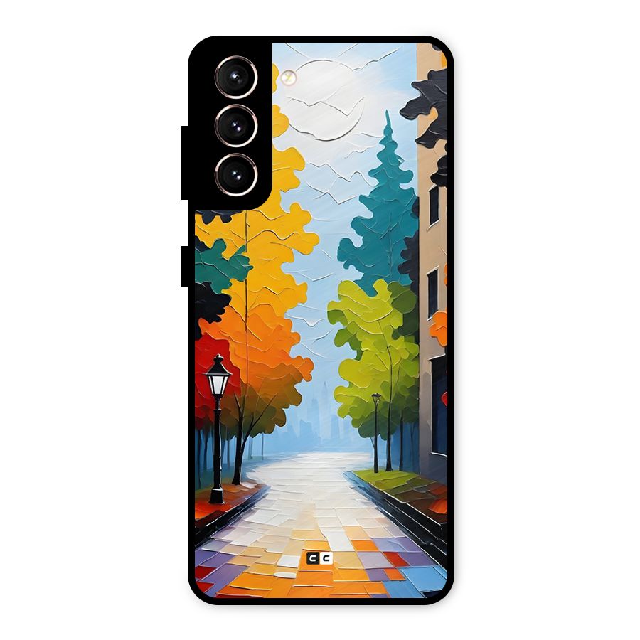Paper Street Metal Back Case for Galaxy S21 5G