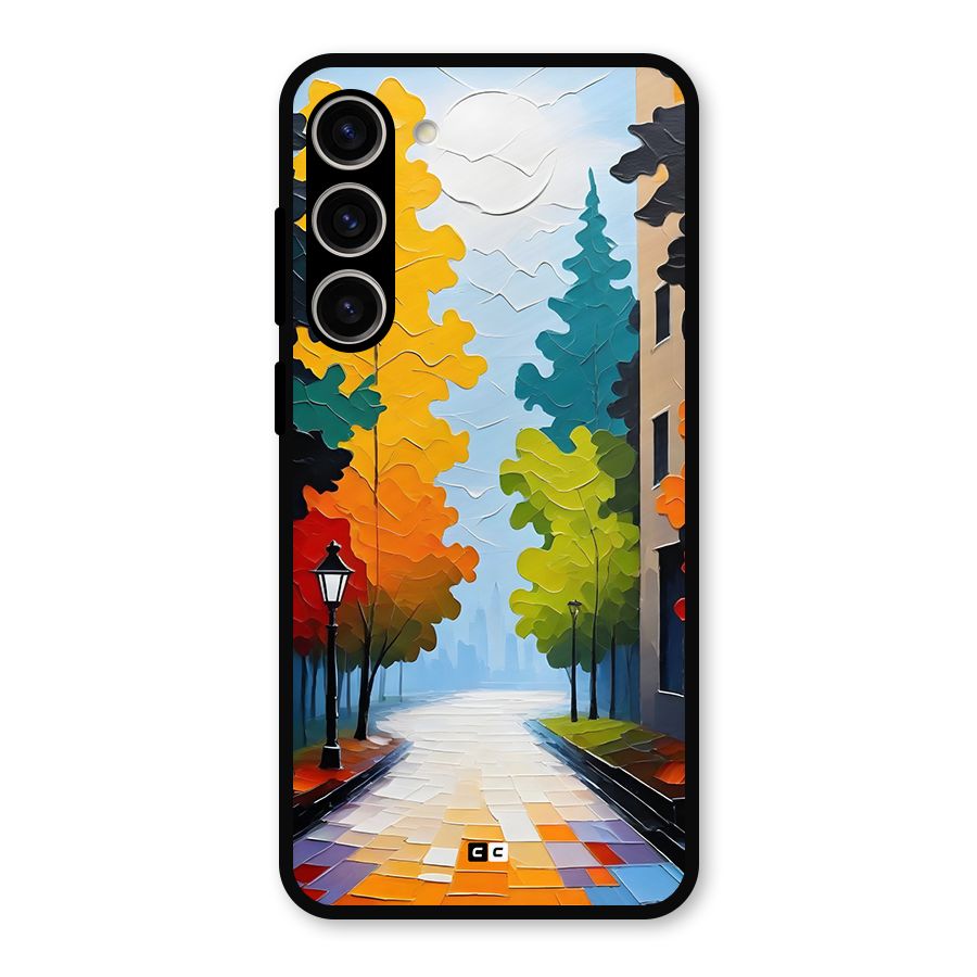 Paper Street Metal Back Case for Galaxy S23 Plus