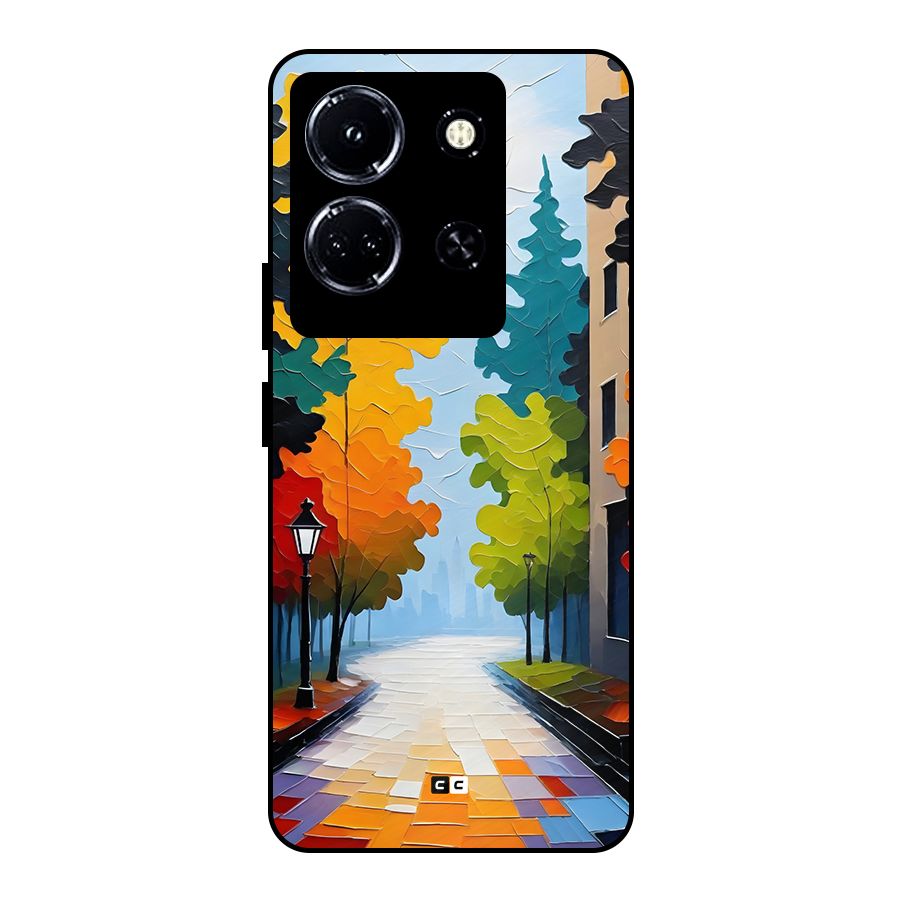 Paper Street Metal Back Case for Infinix Note 30 5G