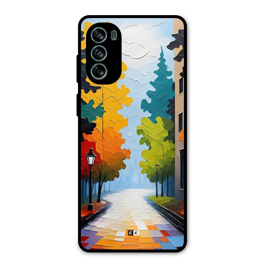 Paper Street Metal Back Case for Moto G62