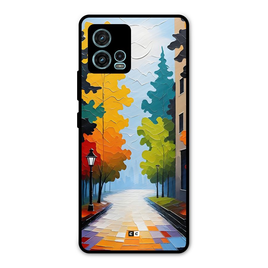 Paper Street Metal Back Case for Moto G72