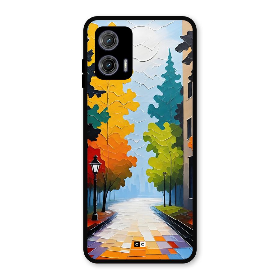 Paper Street Metal Back Case for Moto G73