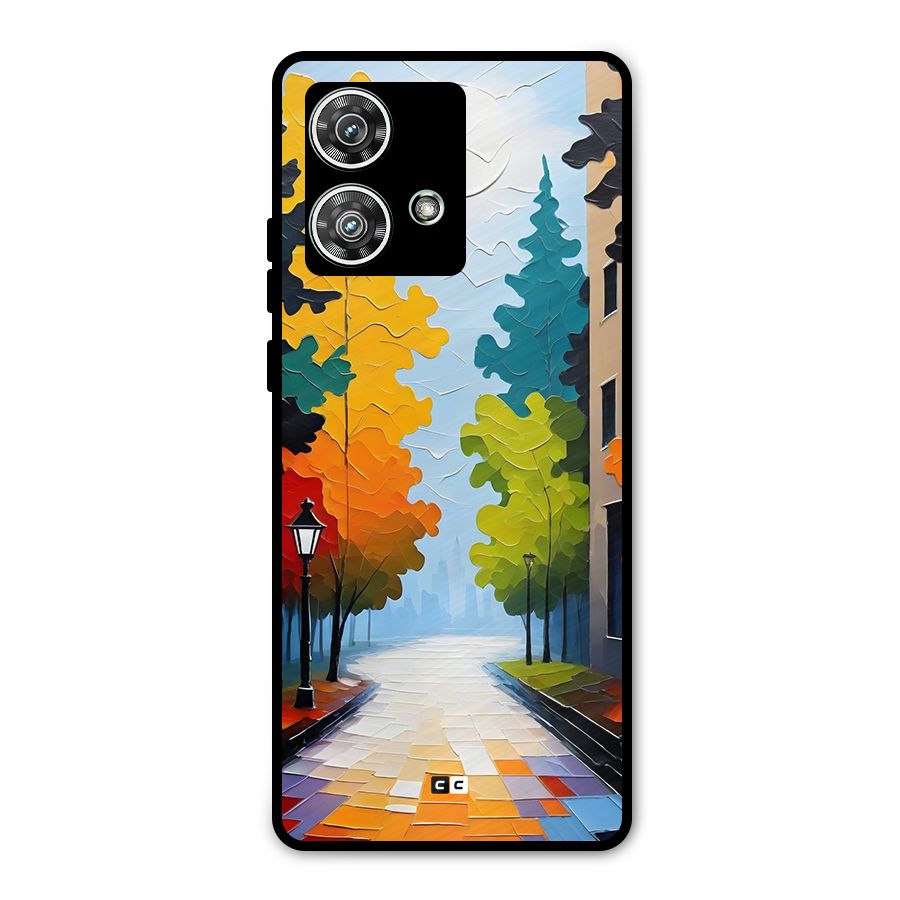 Paper Street Metal Back Case for Motorola Edge 40 Neo