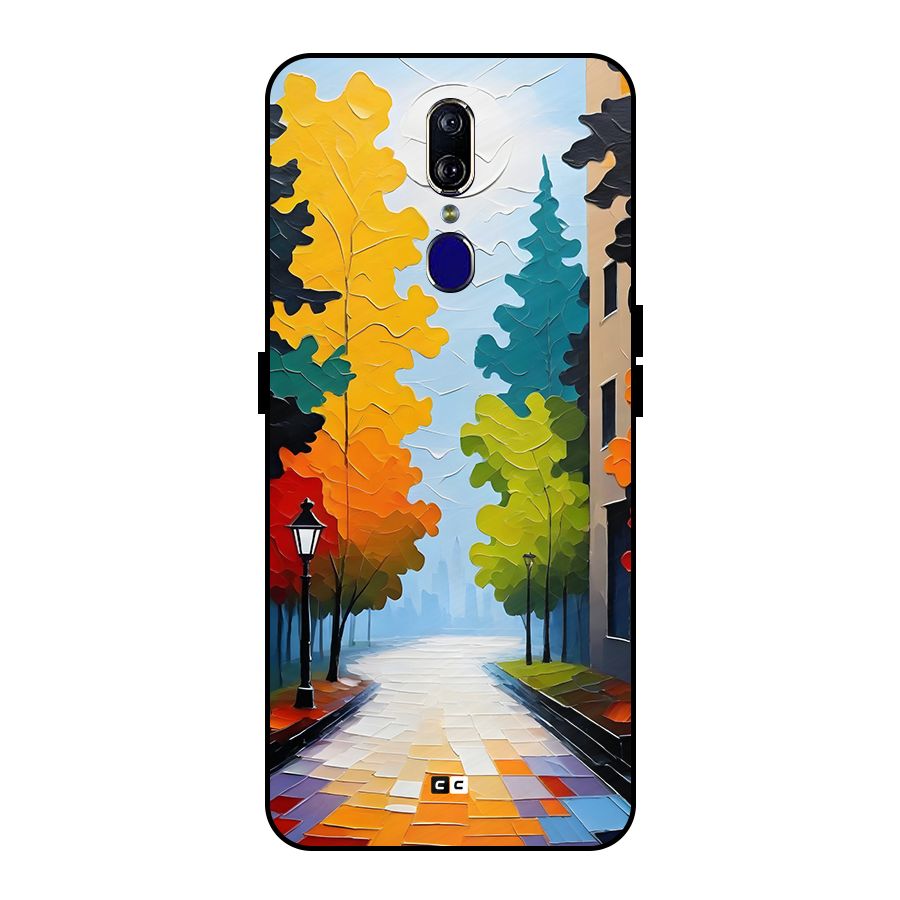 Paper Street Metal Back Case for Oppo F11
