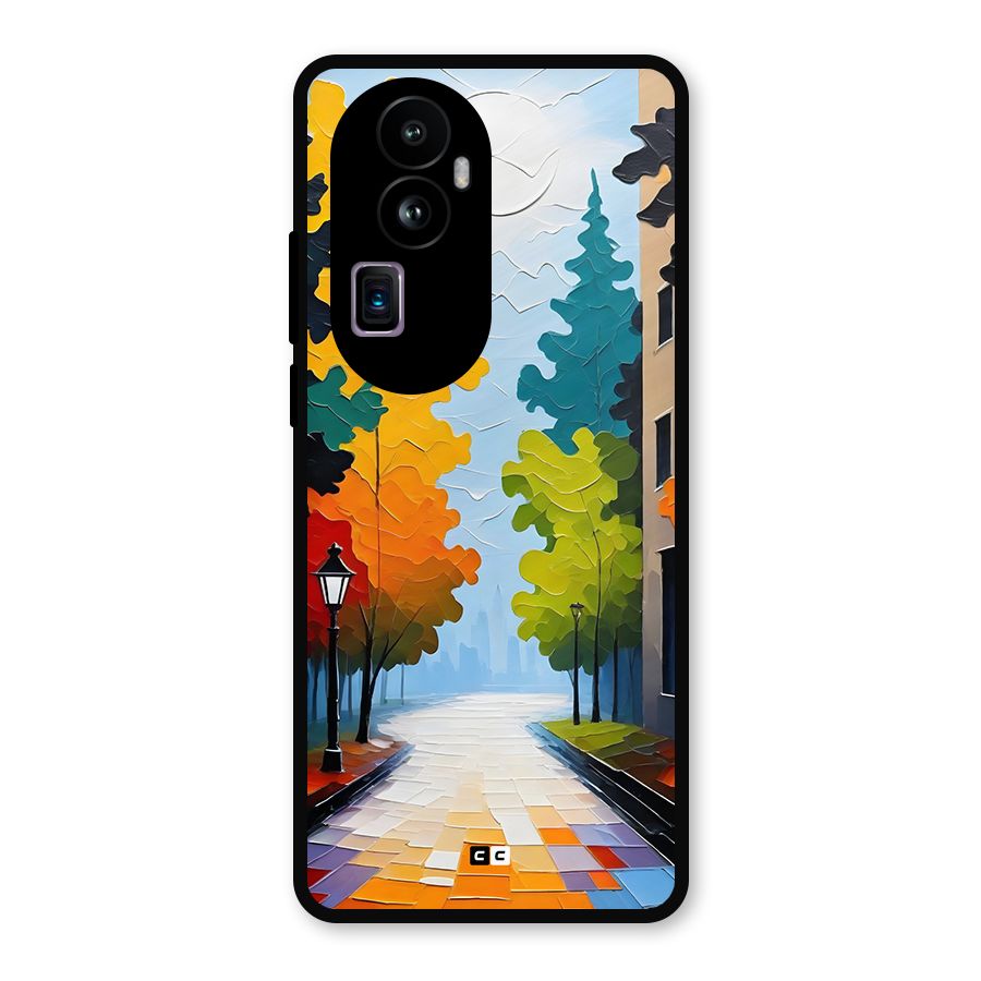 Paper Street Metal Back Case for Oppo Reno10 Pro Plus