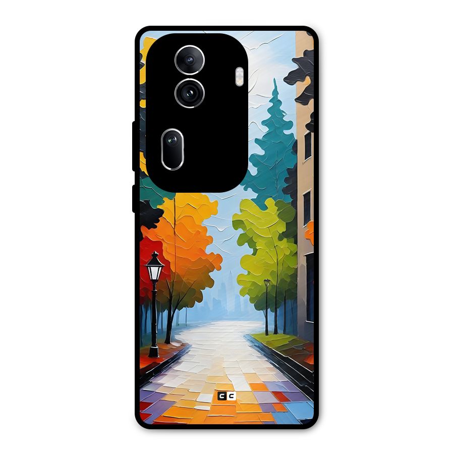 Paper Street Metal Back Case for Oppo Reno11 Pro 5G