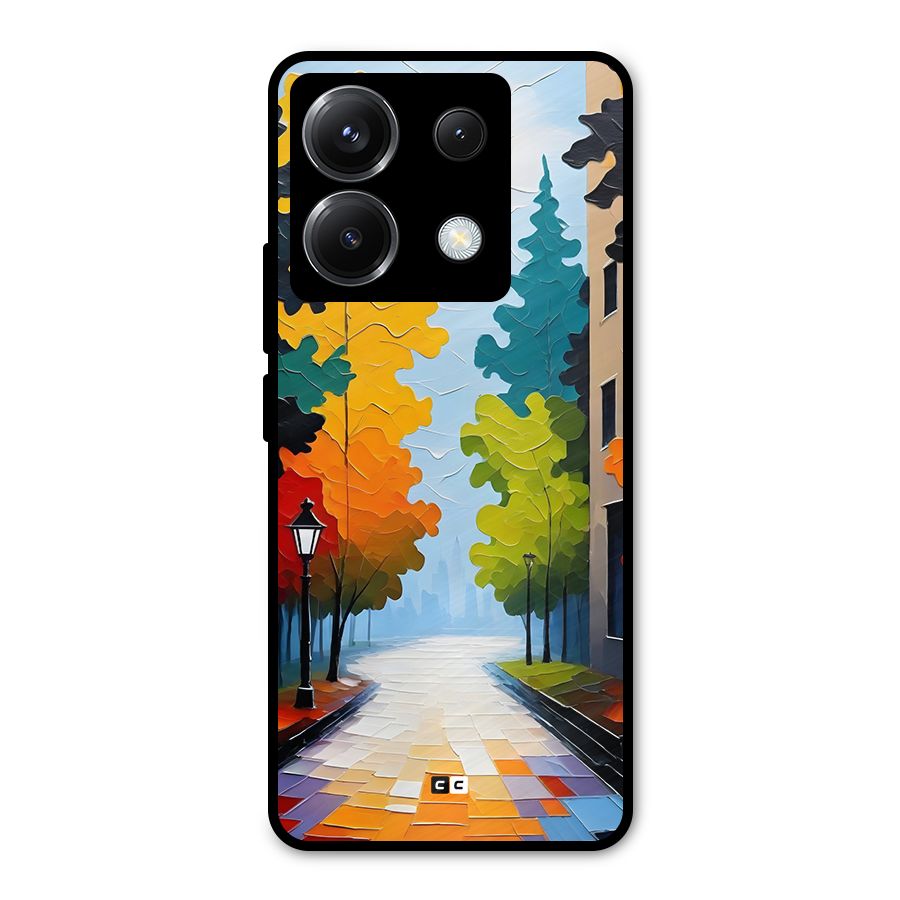 Paper Street Metal Back Case for Poco X6