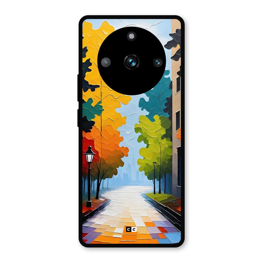 Paper Street Metal Back Case for Realme 11 Pro