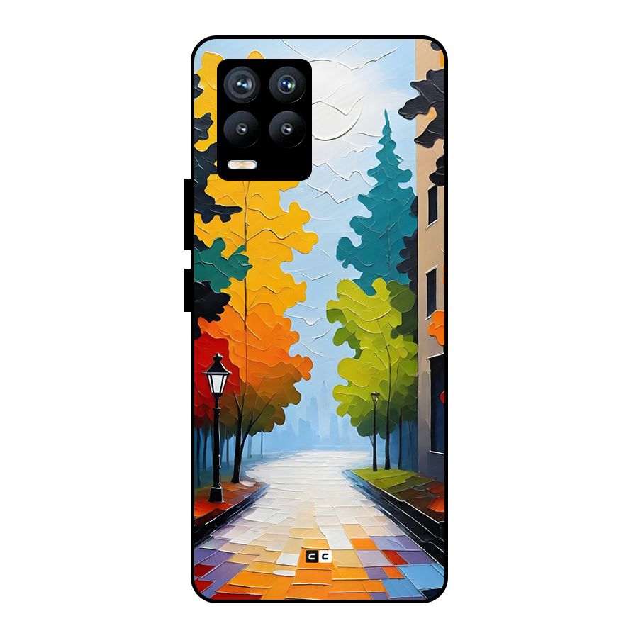 Paper Street Metal Back Case for Realme 8 Pro