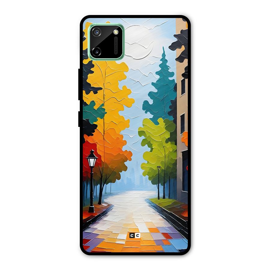 Paper Street Metal Back Case for Realme C11