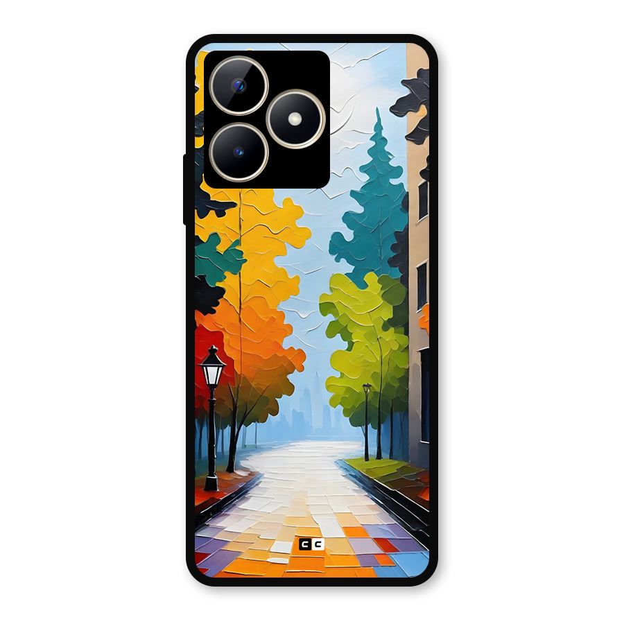 Paper Street Metal Back Case for Realme C53