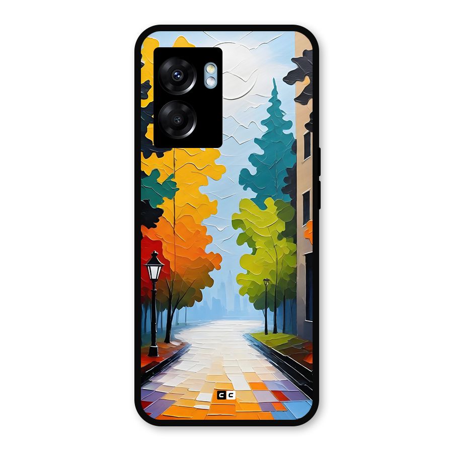 Paper Street Metal Back Case for Realme Narzo 50 5G