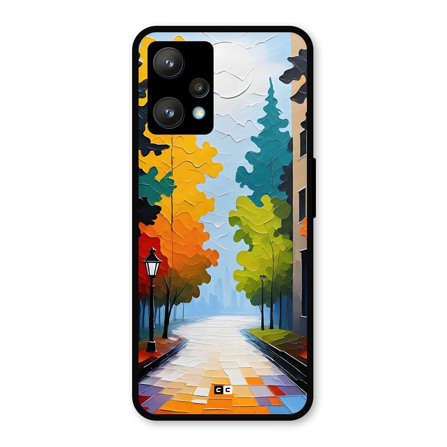 Paper Street Metal Back Case for Realme Narzo 50 Pro