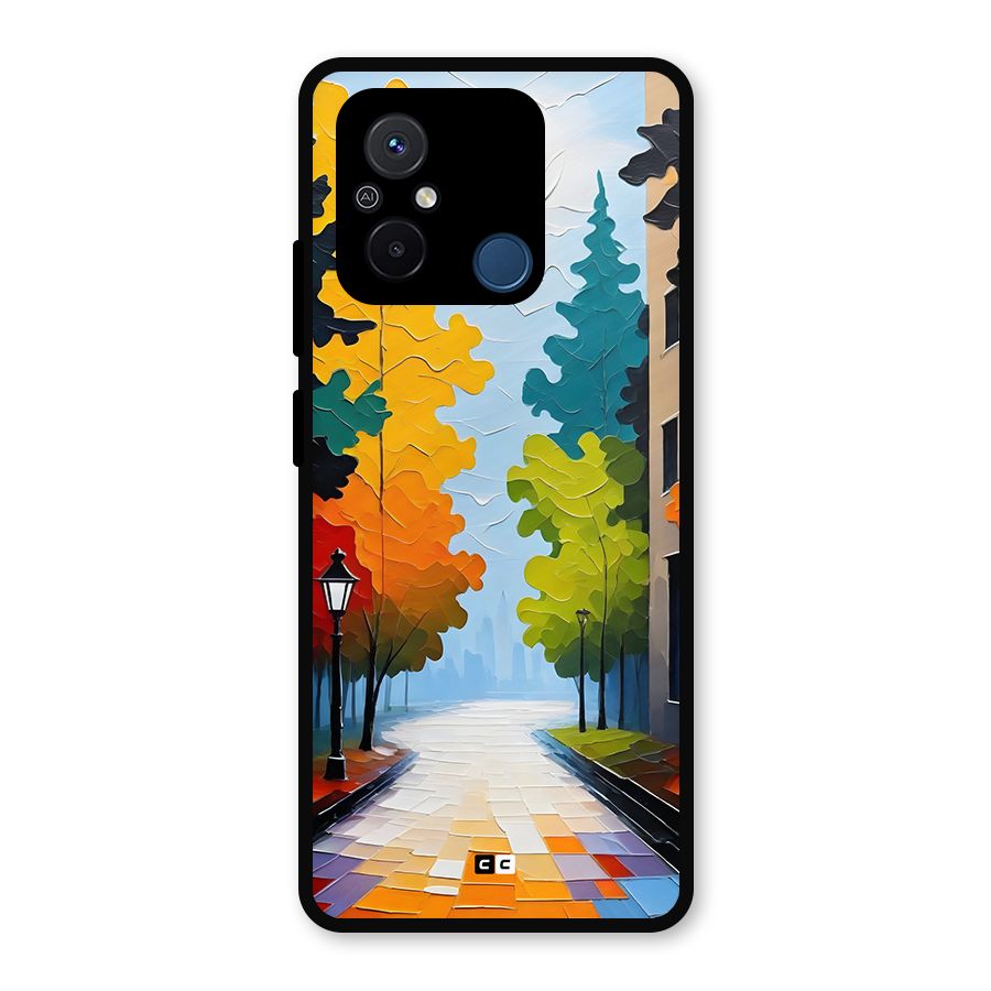 Paper Street Metal Back Case for Redmi 12C