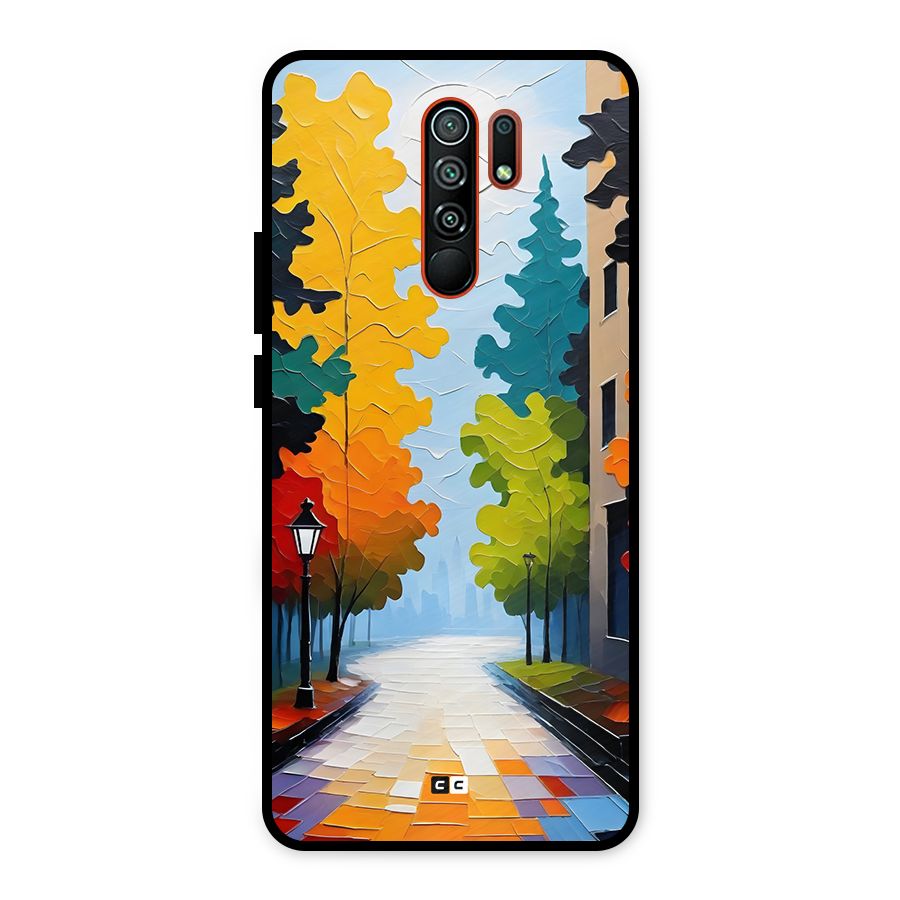 Paper Street Metal Back Case for Redmi 9 Prime