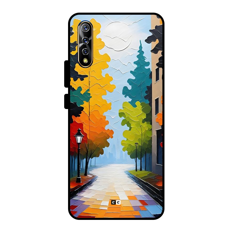 Paper Street Metal Back Case for Vivo S1
