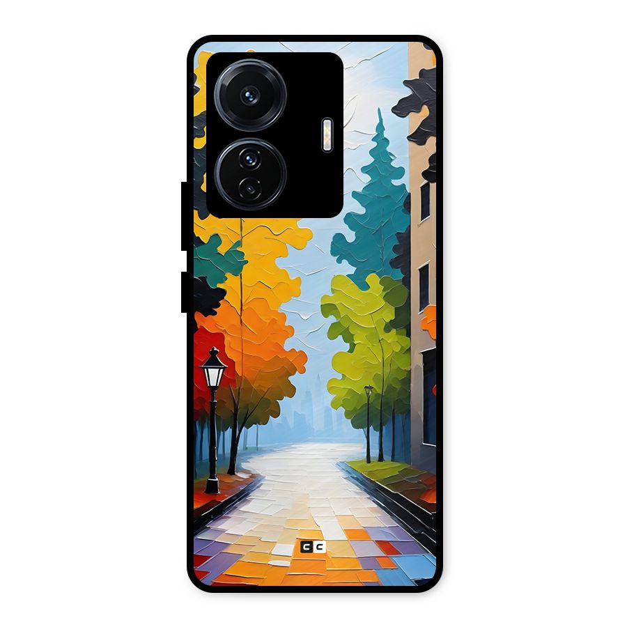 Paper Street Metal Back Case for Vivo T1 Pro