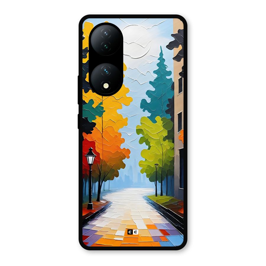 Paper Street Metal Back Case for Vivo T2