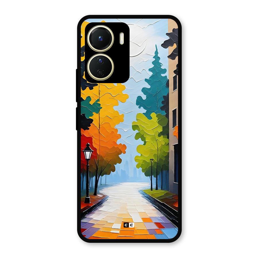 Paper Street Metal Back Case for Vivo T2x