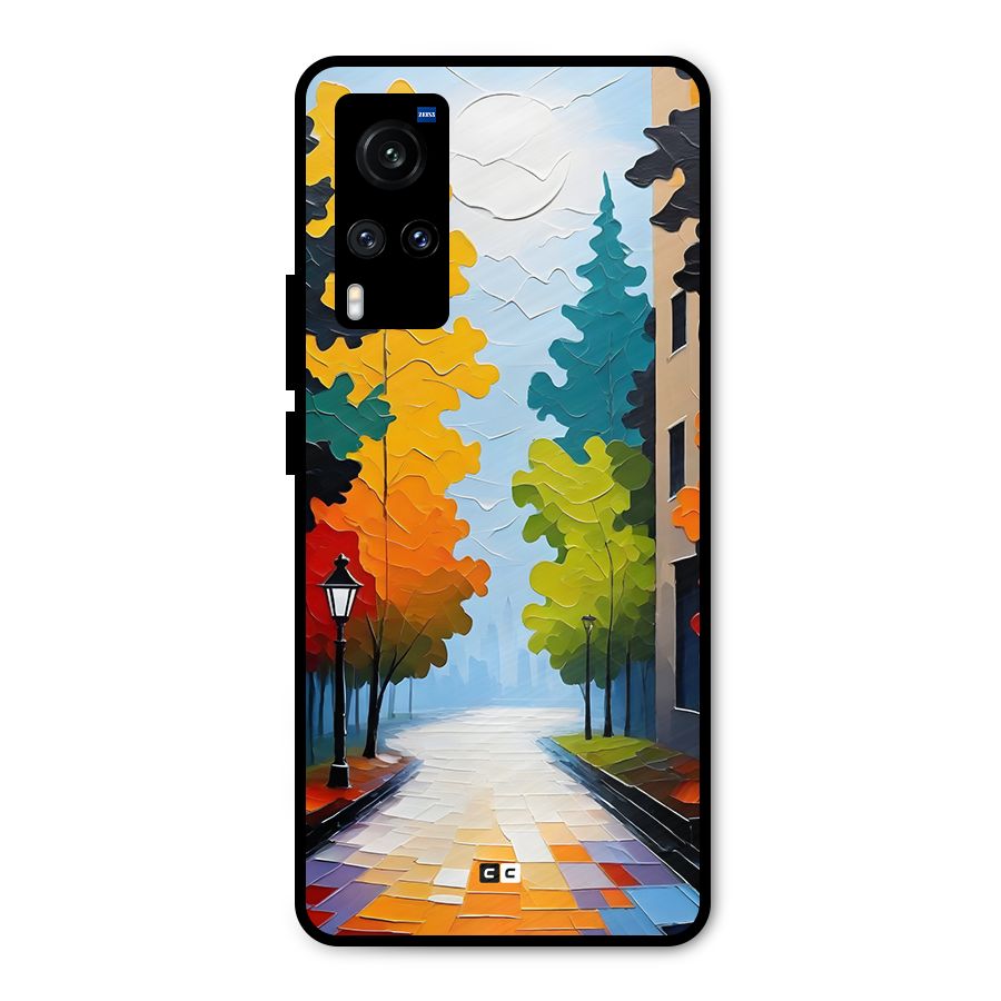 Paper Street Metal Back Case for Vivo X60