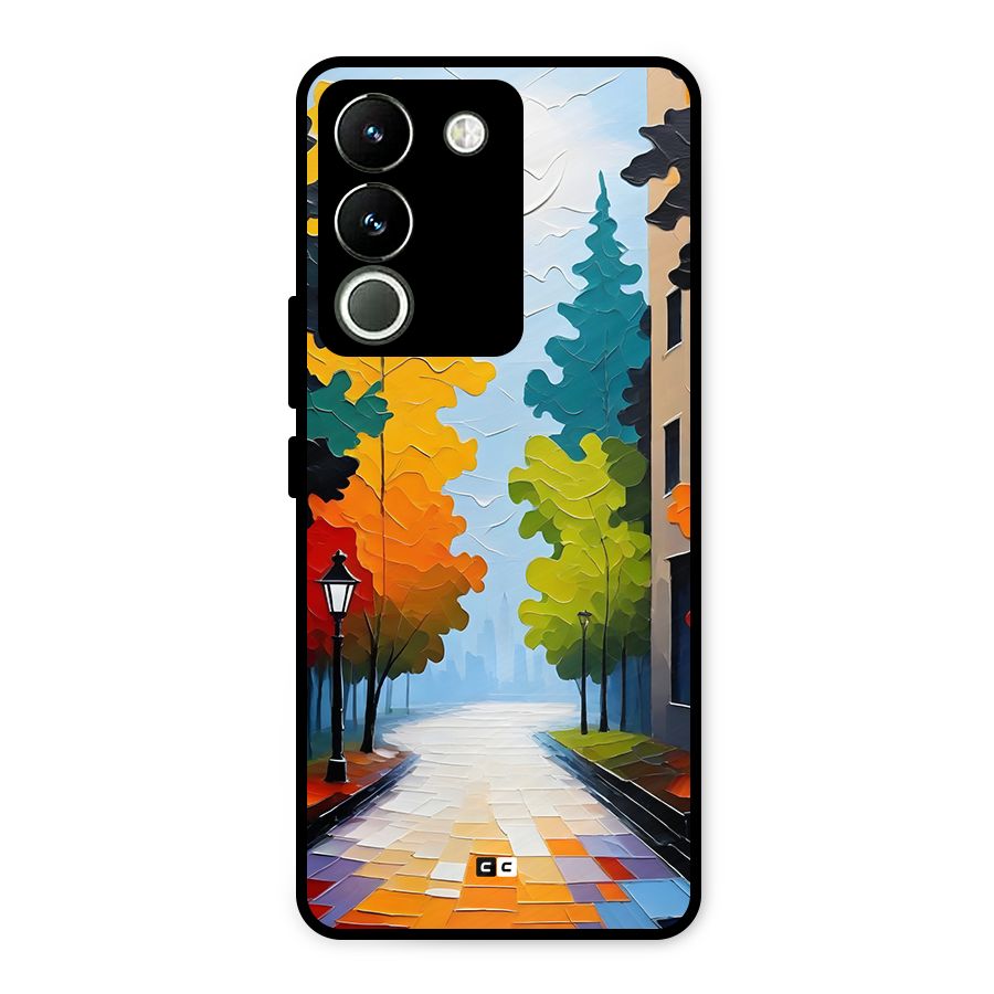 Paper Street Metal Back Case for Vivo Y200