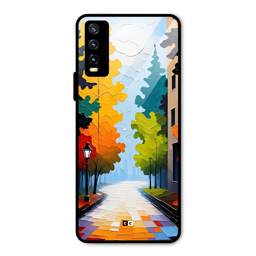 Paper Street Metal Back Case for Vivo Y20g