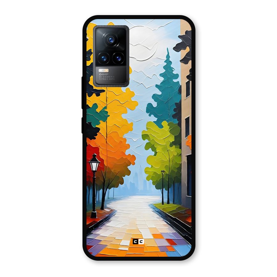 Paper Street Metal Back Case for Vivo Y73