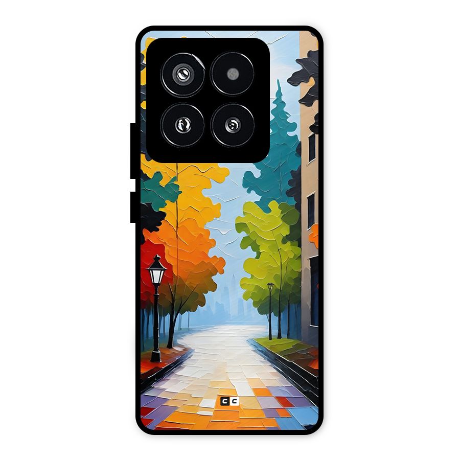 Paper Street Metal Back Case for Xiaomi 14 Pro