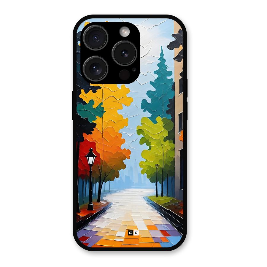 Paper Street Metal Back Case for iPhone 15 Pro