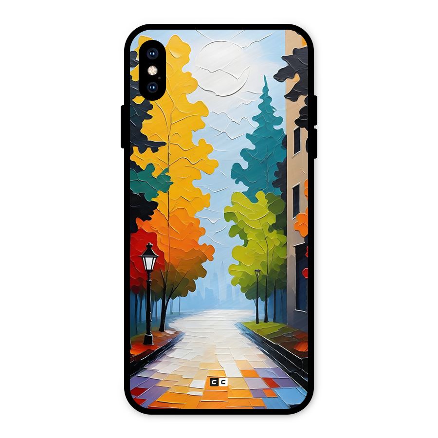 Paper Street Metal Back Case for iPhone XS Max