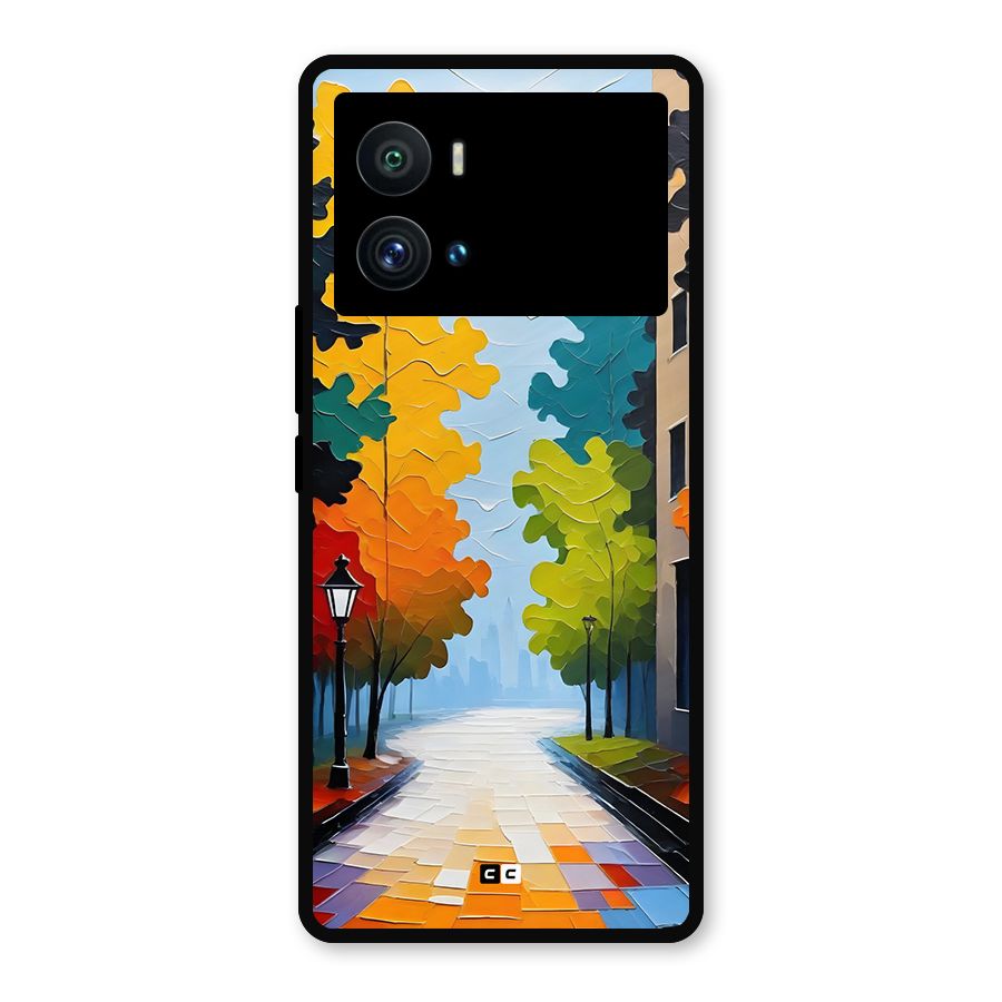 Paper Street Metal Back Case for iQOO 9 Pro
