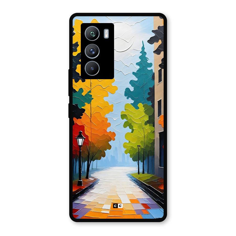 Paper Street Metal Back Case for iQOO 9 SE