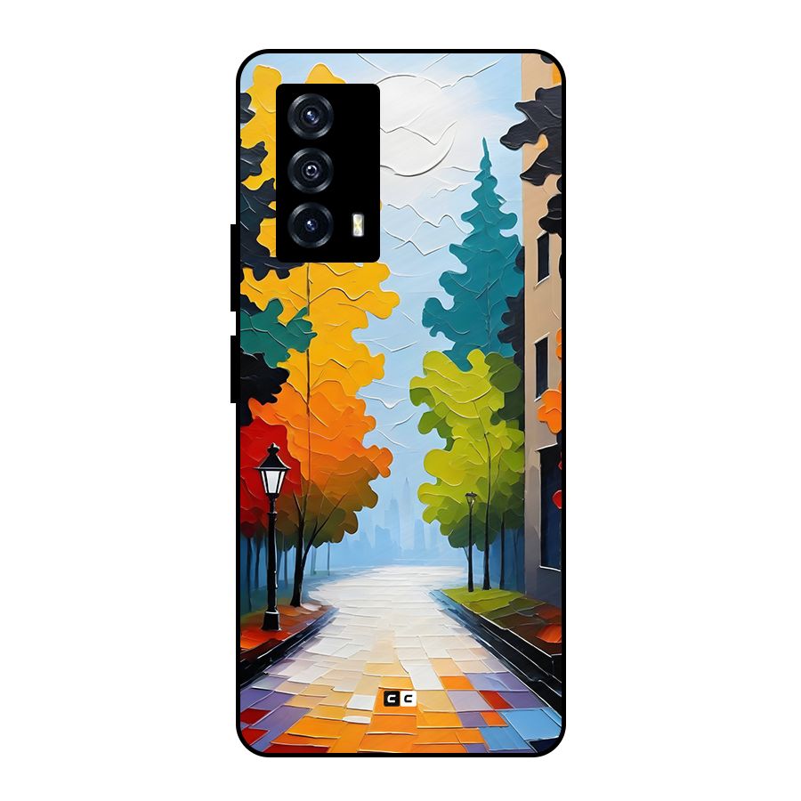 Paper Street Metal Back Case for iQOO Z5