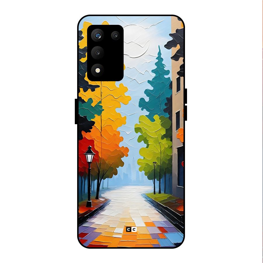Paper Street Metal Back Case for realme 9 5G SE