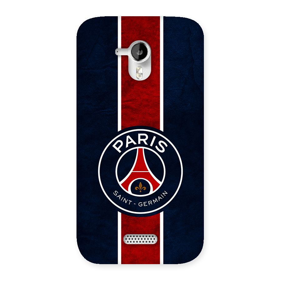 Paris Saint Germain Football Club Back Case for Canvas HD A116