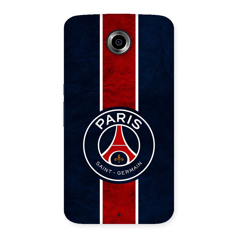 Paris Saint Germain Football Club Back Case for Google Nexus 6