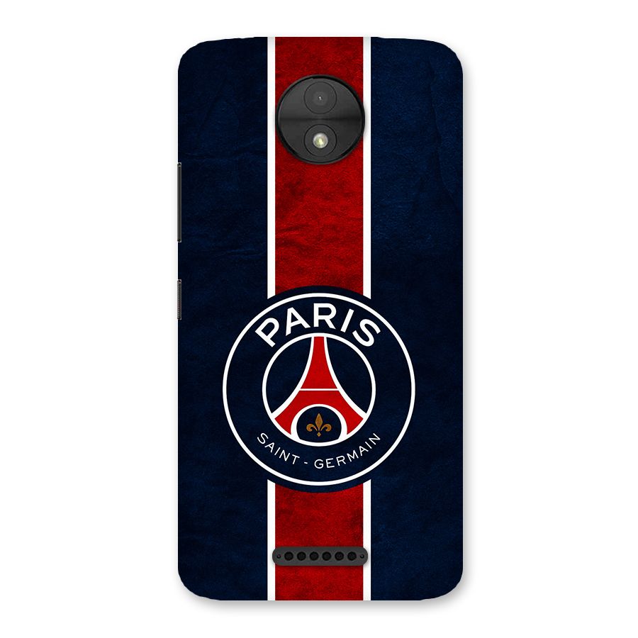 Paris Saint Germain Football Club Back Case for Moto C