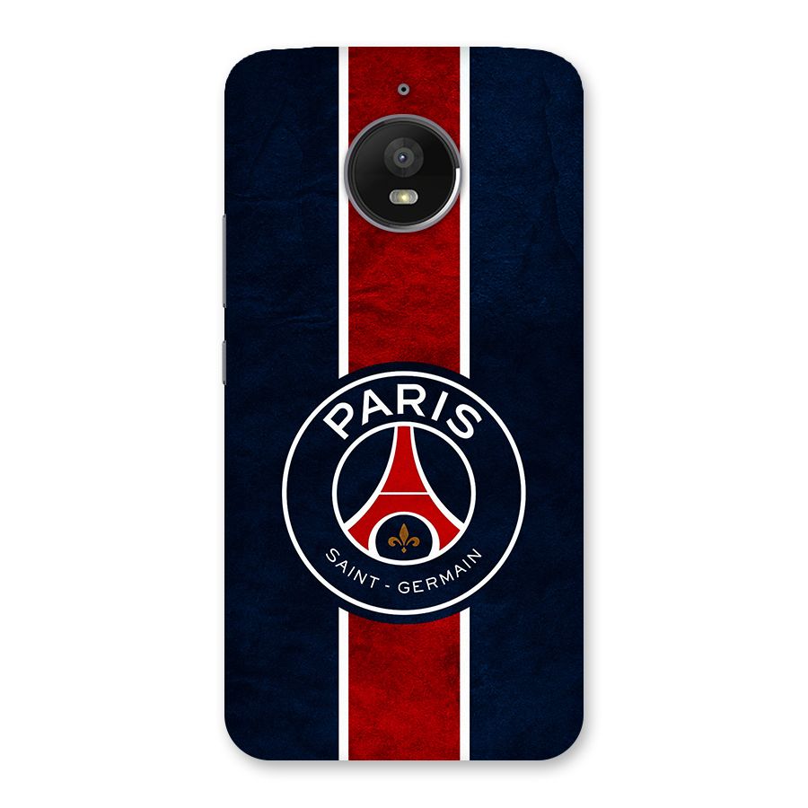 Paris Saint Germain Football Club Back Case for Moto E4 Plus
