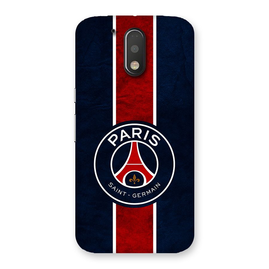 Paris Saint Germain Football Club Back Case for Moto G4 Plus