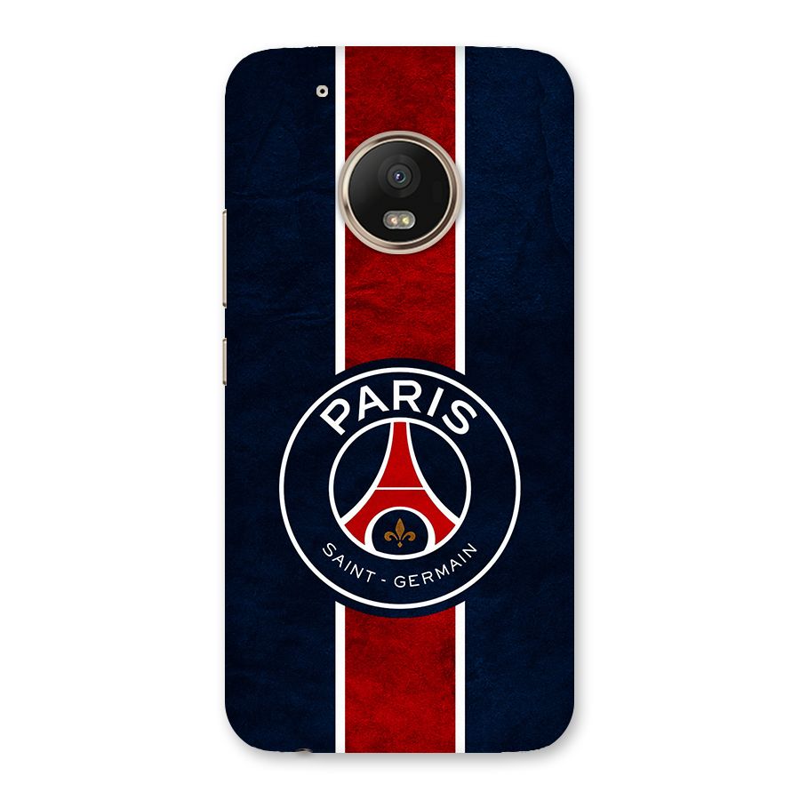 Paris Saint Germain Football Club Back Case for Moto G5 Plus